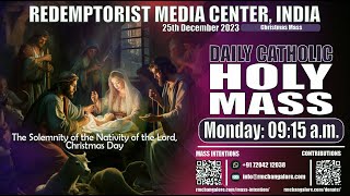 Catholic Holy Mass  25th December Monday  Christmas Day [upl. by Eisler979]