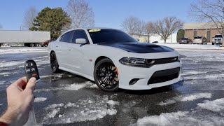 2021 Dodge Charger 392 Scat Pack Start Up Exhaust Test Drive POV and Review [upl. by Hcab]