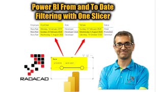 Power BI From and To Date Filtering with One Slicer [upl. by Opal]