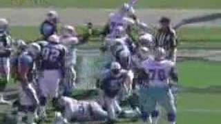 Albert Haynesworth stomps Andre Gurode [upl. by Cornia453]