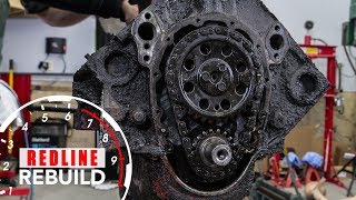 Chevy SmallBlock V8 Engine Rebuild TimeLapse  Redline Rebuild  S1E1 [upl. by Acinod]