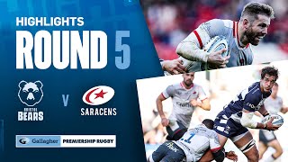 Bristol v Saracens  HIGHLIGHTS  HatTrick Double amp Last Min Win  Gallagher Premiership 202425 [upl. by Erual726]