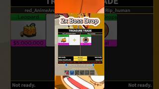 2x Boss Drop Chance in Blox Fruits 😱 [upl. by Shieh]