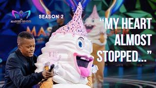 SPOILER Ice Cream has been revealed  Season 2 Episode 8  The Masked Singer SA [upl. by Debera]