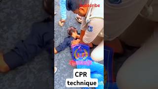 CPR procedure   cpr kaise dete hai in hindi   how to give cpr   cpr heartattack emergency [upl. by Akinohs]