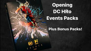 DC HRO Events Packs  Did I pull the Legendary or Mythic cards [upl. by Doloritas]