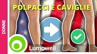 Come Dimagrire Polpacci e Caviglie 8 Minuti di Esercizi Che Funzionano [upl. by Ilrak615]