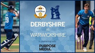 🔴 LIVE  Derbyshire vs Warwickshire [upl. by Jaan518]