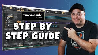 How To Use Cakewalk By Bandlab From Setup To Mixdown [upl. by Toomin]