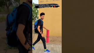 Rohit athletics 10km national gold medal Rajasthan  viral video  athletes  army  Olympic [upl. by Swithin857]