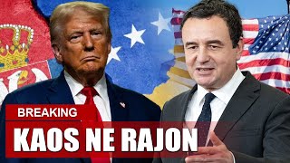 LAJMI I MADH Trump zgjidh çështjen Kosovë – Serbi [upl. by Nyad581]