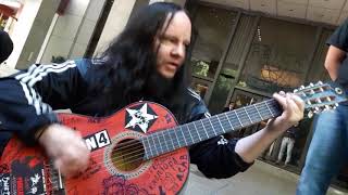 Joey Jordison sic  Slipknot acustico [upl. by Lerual358]