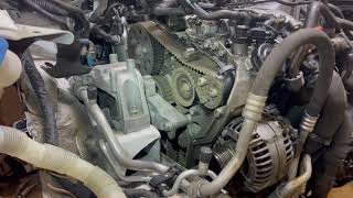 How to Replace Timing Belt Tensioner 20112018 Volkswagen Jetta [upl. by Hafeenah237]