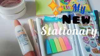 my new stationary stuff unboxing  stationary unboxing  sarah art and crafts [upl. by Sheppard261]