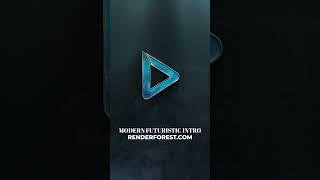 3D Logo Animation  Modern Futuristic Intro [upl. by Imoin600]