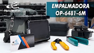 Empalmadora OP 6481 6M  Unboxing  ¿Cómo funcionan las empalmadoras de fibra óptica [upl. by Blainey]