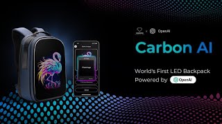 Now on Kickstarter Carbon AI Worlds First LED Bag Powered By OpenAI [upl. by Grogan]