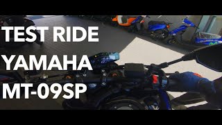 95【TEST RIDE YAMAHA MT09SP】豪華装備の無頼漢！？国産ストファイの代表格YAMAHA MT09SPに試乗して来ました！ [upl. by Nodnart]