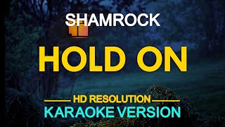 HOLD ON  Shamrock KARAOKE Version [upl. by Kenimod]