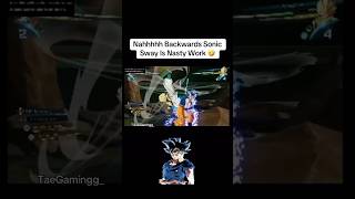 Backwards Sonic Sway Sparking Zero dbz dragonball gamer gaming crazy funny fyp shorts [upl. by Kcirtap]