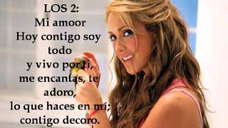 Anahi Ft Carlos Ponse Rendirme En Tu Amor Letra [upl. by Kleper]