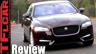 2016 Jaguar XF amp XF S First Drive Review The UnGerman MidSized Luxury Sedan [upl. by Cyb]