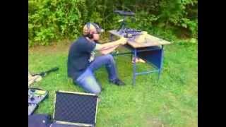 Trying out the Smith and Wesson 460XVR revolver 8 38quot barrel 2 [upl. by Selwyn478]