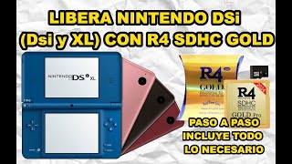 🛠️🎮 Como liberar NINTENDO DSi  DSi XL en 2024 con R4 SDHC GOLD PRO paso a paso 🛠️🎮 [upl. by Spiegel587]