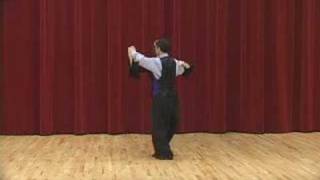 Bronze Quickstep  Tipple Chasse Natural Turn Back Lock Running Finish Dance Lesson [upl. by Gnouv6]