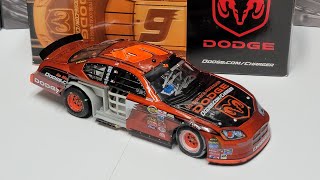 Kasey Kahne Custom 2005 Daytona 500 Raced Version 124 NASCAR Diecast Review [upl. by Yeldah]