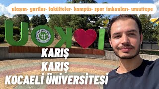 Kocaeli Üniversitesi Kampüs Tanıtım Turu I KOÜ Kampüs Vlogu [upl. by Niasuh298]