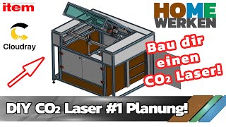 DIY CO2 Laser Die Planung Bau dir deinen CO2 Laser [upl. by Ready10]