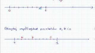 Ułamki i liczby mieszane na osi liczbowej  Matematyka Szkoła Podstawowa i Gimnazjum [upl. by Jankell]