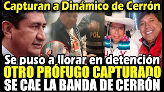 Capturan a compinche de Cerrón de Perú Libre Dinámico del Centro y así lloró en su detención [upl. by Gregorius406]