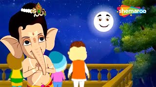 Chanda Mama with Bal Ganesh and More Rhymes  Rhyme For Children  Shemaroo Kids Bengali [upl. by Annekcm]