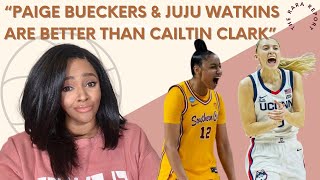 The WNBA Media Has No Shame They Love Paige Bueckers amp Juju Watkins But Dont Like Caitlin Clark [upl. by Wiltshire]