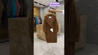 MAX MARA Teddy Bear Icon Coat Brown On Modshot The Best Version [upl. by Acenom824]