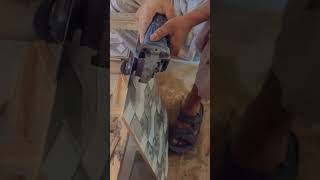 how to tile cutting construction shortvideo tips [upl. by Kleiman270]