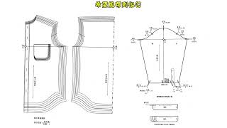 衬衣放码原理 服装制图 服装打版 服装设计培训 服装放码 [upl. by Usanis425]