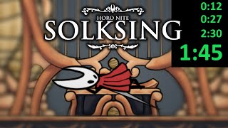 Solksing Speedrun Silksong fan game [upl. by Deron648]