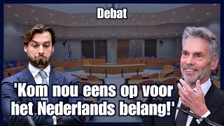 Thierry Baudet tijdens het debat Europesetop quotZet nou toch in op vrede en kom op voor ons belangquot [upl. by Cailly]