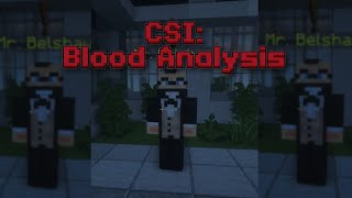 Minecraft  BetonQuest  CSI Blood Analysis [upl. by Graniela619]