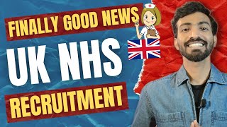 Good News 🌟 for Nurses regarding UK NHS recruitment  Good News for Nurses ukrn uknurse uknursing [upl. by Guild]