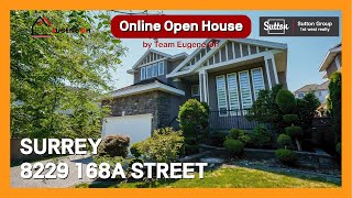 밴쿠버 부동산  Online Open House by Team Eugene Oh 8229 168A STREET SURREY [upl. by Hasila]