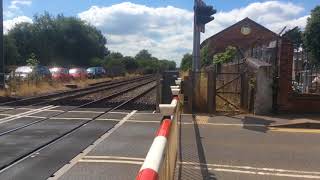 Narborough Station Level Crossing  Leicestershire [upl. by Jeth]