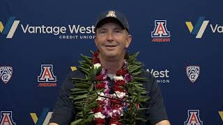 Arizona Football Press Conference  Brent Brennan [upl. by Gnil130]