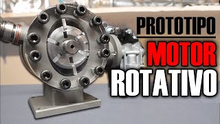 Hice un Prototipo del Motor Rotativo de Paletas [upl. by Tadio826]