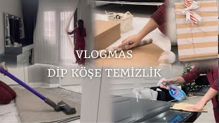 VLOGMAS 3  SÜRPRİİZZ 🎉 HEDİYE KUTUSU PAKETLEME 🎁  DİP KÖŞE TEMİZLİK [upl. by Eneli]