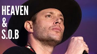 JENSEN ACKLES SINGS HEAVEN AND SOB  Supernatural Vancouver 2019 Full Performance [upl. by Havstad568]