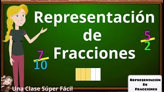 Representación Gráfica de Fracciones Súper Fácil [upl. by Warram]